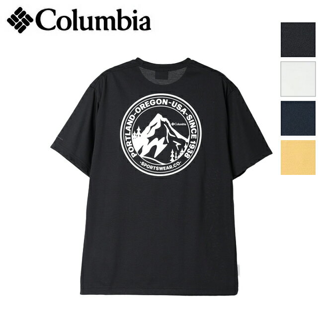 樂天商城 - 【9日20時〜16日1時59分限定クーポン配布中】●Columbia コロンビア Urban Hike Graphic SS Tee アーバンハイクグラフィックショートスリーブティー PM0616 【 トップス 半袖 吸湿速乾 UVカット Tシャツ フェス キャンプ アウトドア 】【メール便・代引不可】
