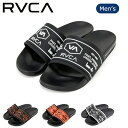 クーポン配布中●RVCA ルーカ CHAINMAIL SHOWER SLIDE ファッションサンダル BF041970 【 メンズ シャワーサンダル レジャー ビーチ 川 海 釣り アウトドア キャンプ 】(4)