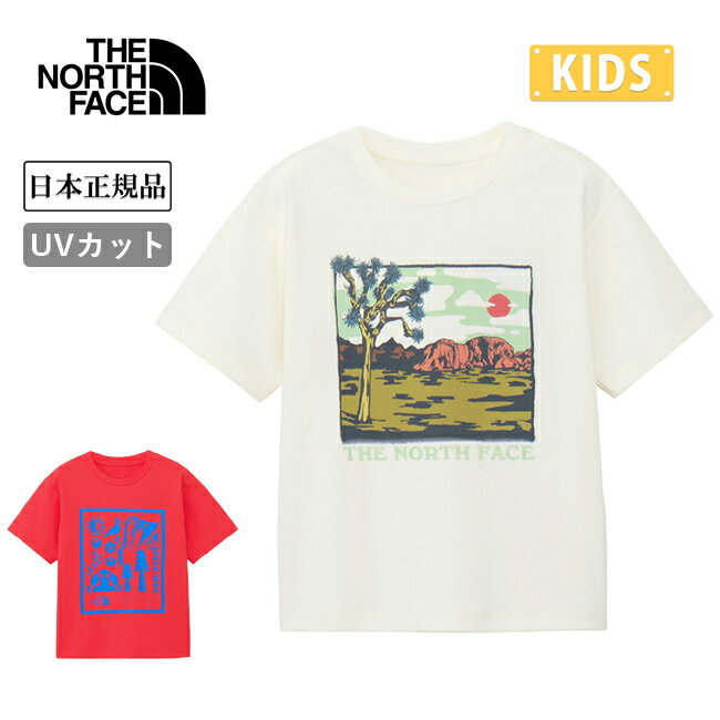 【クーポン配布中!】●THE NORTH FACE ザ・ノース・フェイス S/S Sunshade Graphic Tee ショートスリーブサンシェードグラフィックティー NTJ12560 【 トップス 半袖 Tシャツ 子供 キッズ アウトドア 日本正規品 】【メール便・代引不可】