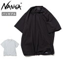 ●NANGA ナンガ PLC EXCURSION TEE PLCエクスカーションティー N2500-1P403A 【 トップス 半袖 Tシャツ パッカブル 軽量 折り畳み UVカット 吸水速乾 旅行 フェス アウトドア キャンプ 】【メール便・代引不可】