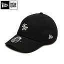 ●NEWERA ニューエラ カジュアルクラシック Strap Logo ブラック 14388439 【 帽子 キャップ 日除け アウトドア キャンプ 】