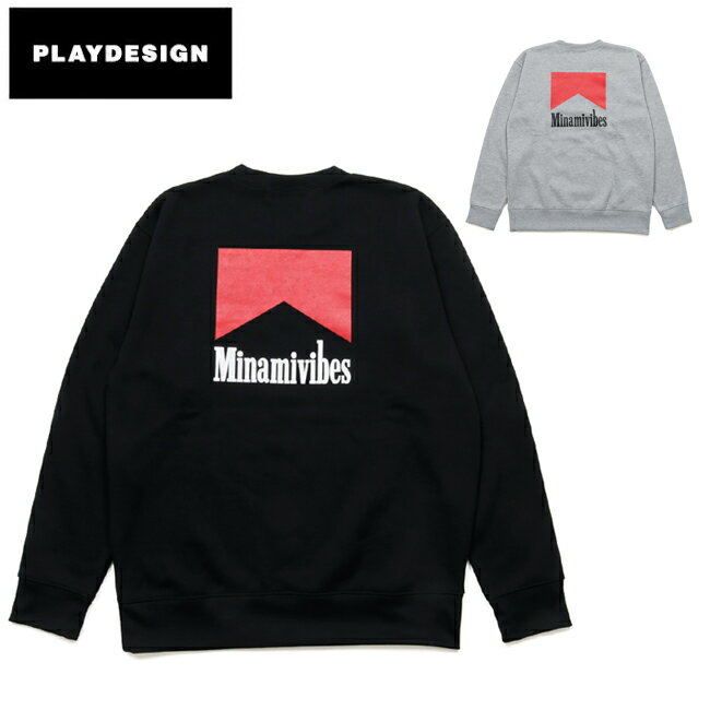 樂天商城 - 【9日20時〜16日1時59分限定クーポン配布中】●PLAYDESIGN プレイデザイン MINABORO CREW SW MINIBOROクルー 24AW1MNBC 【 トップス トレーナー スウェット 長袖 アウトドア 】