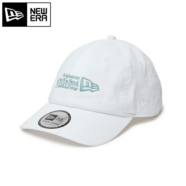 ●NEWERA ニューエラ カジュアルクラシック Flag & OOTTF ホワイト 14388469 【 帽子 キャップ 日除け 綿 イージースナップ アウトドア 】