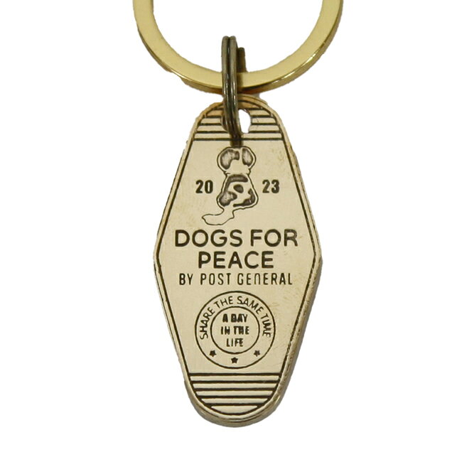●DOGS FOR PEACE ドッグスフォーピース MOTEL KEY CHARM モーテルキーチャーム 960...