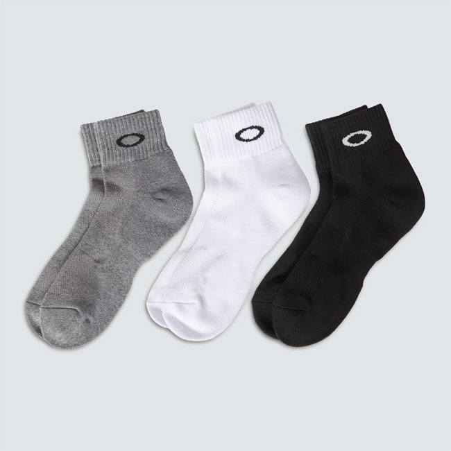 【★2点以上購入で送料無料★】●OAKLEY オークリー 3P Sock 3Pソック 93238JP 【 靴下 socks ソックス 3足組 速乾 吸湿 アウトドア 】