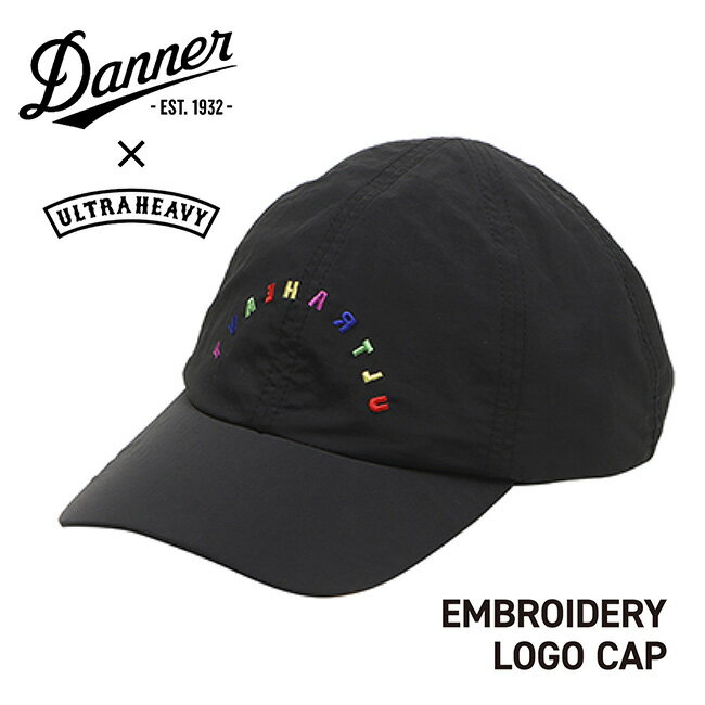 Cap - 【23日20時〜27日1時59分限定クーポン配布中】●DANNER×ULTRA HEAVY×SHELTECH ダナー×ウルトラヘビー×シェルテック EMBROIDERY LOGO CAP エンブロイダリーロゴキャップ 25SS-UH03 【 コラボ 帽子 日除け 刺繍 キャンプ アウトドア 】