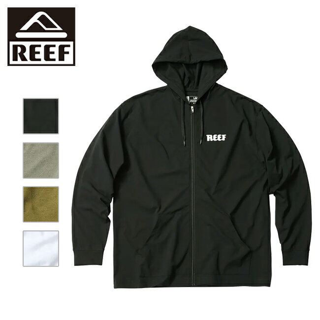 樂天商城 - 【9日20時〜16日1時59分限定クーポン配布中】●REEF リーフ HERITAGE LOGO RASH FRONT ZIP HOODIE ヘリテージロゴラッシュフロントジップフーディー RFTEM2420 【 パーカー フード メンズ アウター アウトドア 】