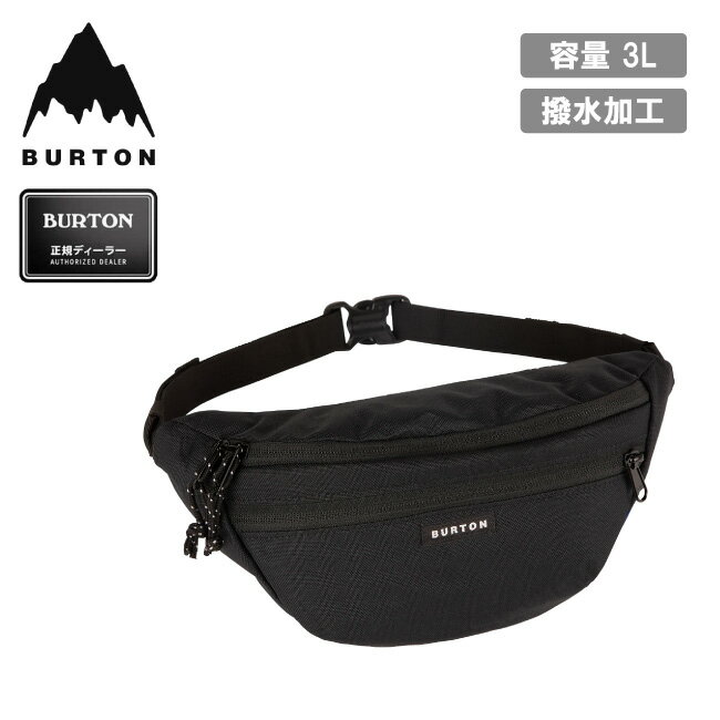 樂天商城 - 【9日20時〜16日1時59分限定クーポン配布中】●BURTON バートン Hip Pack 3L ヒップパック3L 207641 【 カバン ウエストバッグ ボディバッグ ハイキング キャンプ アウトドア 日本正規品 】【メール便・代引不可】
