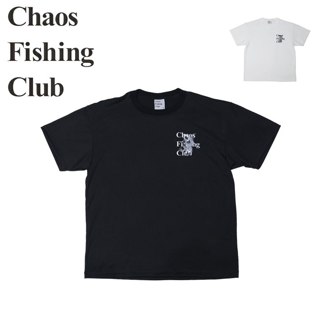 樂天商城 - 【9日20時〜16日1時59分限定クーポン配布中】●Chaos Fishing Club カオスフィッシングクラブ Logo Dry S/S ロゴドライショートスリーブ CFC-25SS-SPOT-TEE01 【 トップス 半袖 吸水速乾 紫外線防止 Tシャツ アウトドア 】