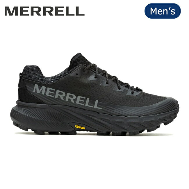 ●MERRELL メレル AGILITY PEAK 5 アジリティーピーク5 Black/Black J068045 【 メンズ スニーカー 靴 ..