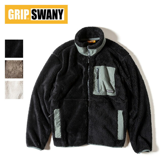 樂天商城 - 【9日20時〜16日1時59分限定クーポン配布中】●GRIP SWANY グリップスワニー CORAL FLEECE JACKET コーラルフリースジャケット GSMCT-078 【 アウター ボア マルチポケット 防寒 キャンプ アウトドア 】