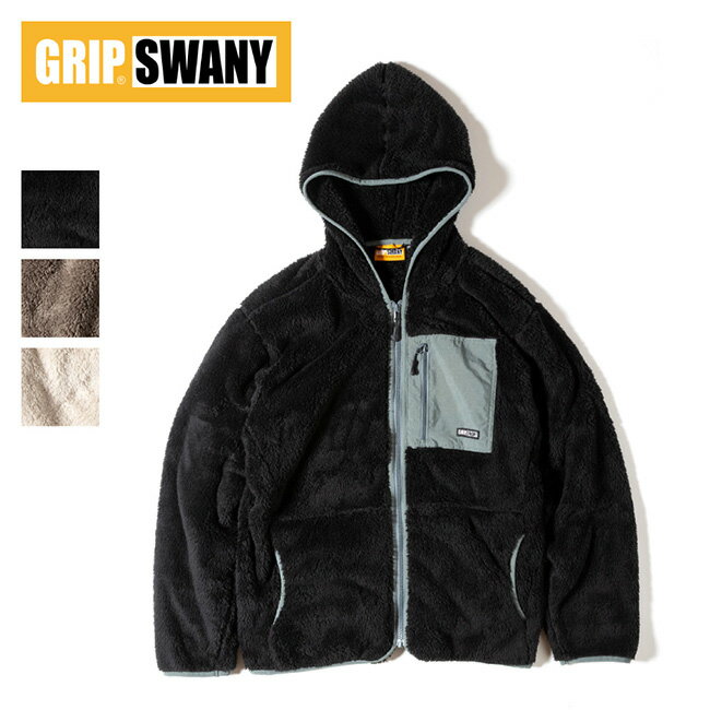 【限定クーポン配布中！】●GRIP SWANY グリップスワニー CORAL FLEECE HOODIE コーラルフリースフーデ..