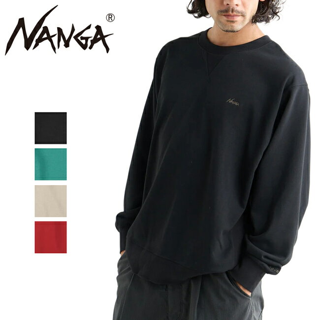 樂天商城 - 【9日20時〜16日1時59分限定クーポン配布中】●NANGA ナンガ DRY MIX TERRY CREW SWEAT ドライミックステリークルースウェット N2530-1K101A 【 トップス 長袖 トレーナー プルオーバー 軽量 吸水速乾性 アウトドア 】