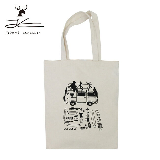 樂天商城 - 【9日20時〜16日1時59分限定クーポン配布中】●JONAS CLAESSON ジョナスクレアッソン FORTH TOTE BAG フォーストートバッグ Natural JC-2025FW-P8 【 カバン 肩掛け キャンプ アウトドア 】【メール便・代引不可】