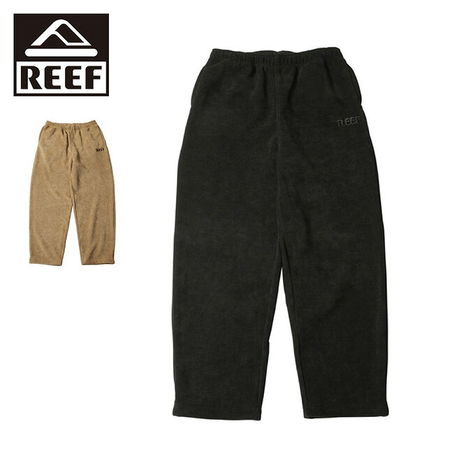 樂天商城 - 【9日20時〜16日1時59分限定クーポン配布中】●REEF リーフ KNIT FLEECE PANTS ニットフリースパンツ RFPTM2523 【 ボトムス ロングパンツ ドローコード ワイドシルエット アウトドア 】