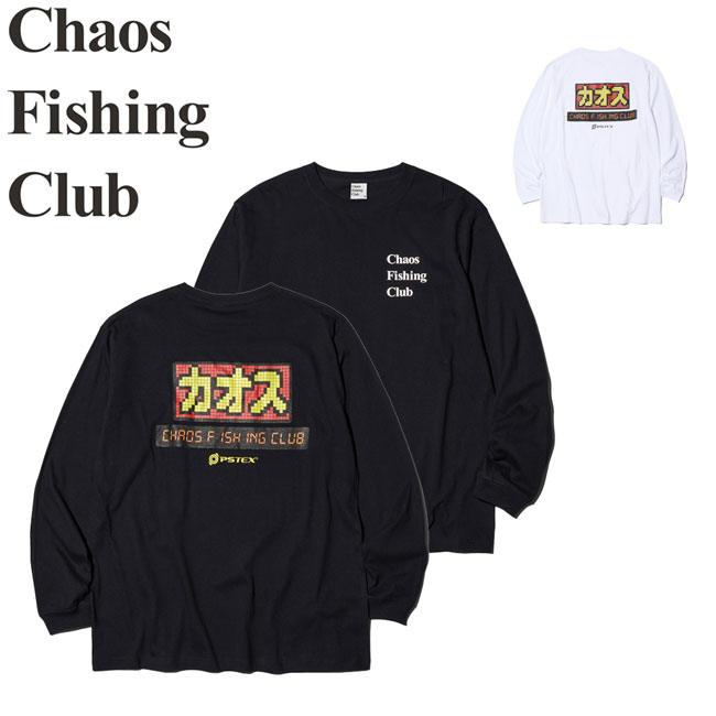 ●Chaos Fishing Club カオスフィッシングクラブ セグ T-Shirt L/S Tシャツロングスリーブ CFC-25AW-CUT05 【 トップス 長袖 ロンT 綿 コットン キャンプ アウトドア 】