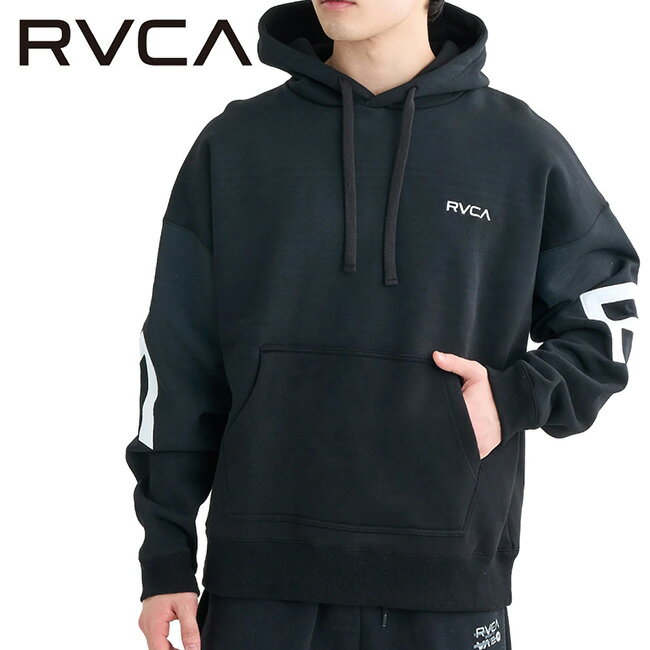 樂天商城 - 【9日20時〜16日1時59分限定クーポン配布中】●RVCA ルーカ BACK SIDE ARCH RVCA HD バックサイドアーチルーカフーディー BF042015 【 トップス オーバーサイズシルエット 長袖 起毛 フーディ パーカー パーカ プルオーバー 】