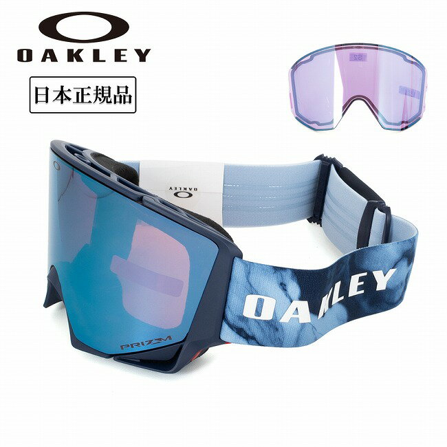 OAKLEY - ●2026 OAKLEY オークリー Flow Scape L フロースケープ Asia Aleksander Kilde Signature / Prizm Sapphire Iridium & Prizm Iced Iridium OO7145A-11 【 日本正規品 ゴーグル アジアンフィット スノーボード スノボ スノボー スキー PRIZM スペアレンズ 】