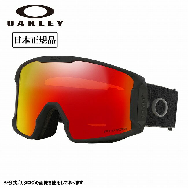 ●2026 OAKLEY オークリー Line Miner L ラインマイナー Black Camo / Prizm Snow Torch Iridium OO7070-I301 【 日本正規品 ゴーグル スノーボード スノボ スノボー スキー PRIZM 】