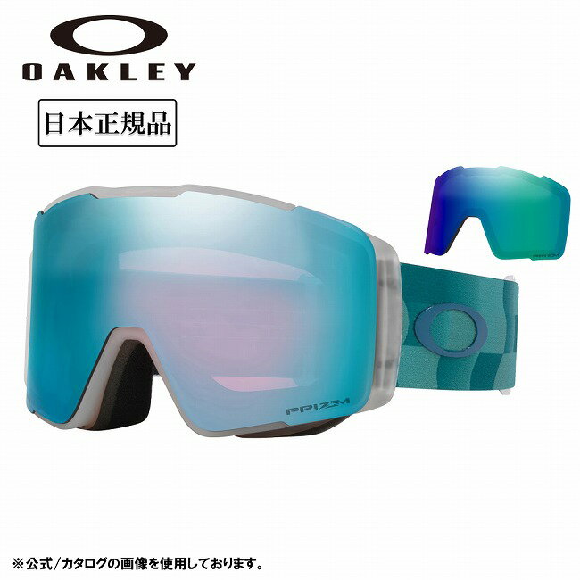 樂天商城 - ●2026 OAKLEY オークリー Line Miner Pro L ラインマイナープロ Asia Blue Current / Prizm Snow Sapphire Iridium & Prizm Snow Argon Iridium OO7143A-13【 日本正規品 ゴーグル アジアンフィット ローブリッジフィット スノーボード スノボ スキー PRIZM スペアレンズ 】