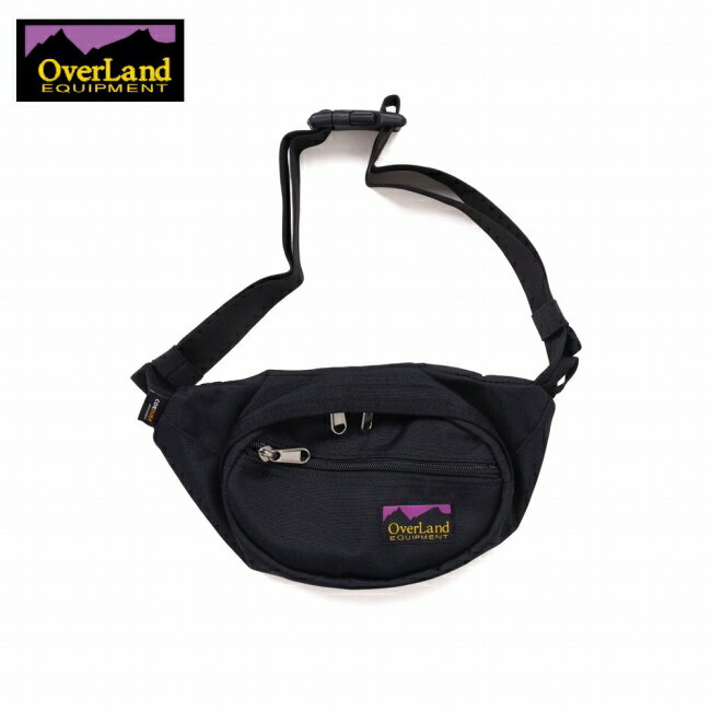 樂天商城 - 【9日20時〜16日1時59分限定クーポン配布中】●OverLand EQUIPMENT オーバーランドイクイップメント WAIST BAG ウエストバッグ Black OL-253007 【 カバン ボディバッグ 貴重品収納 トラベル 旅行 キャンプ アウトドア 】