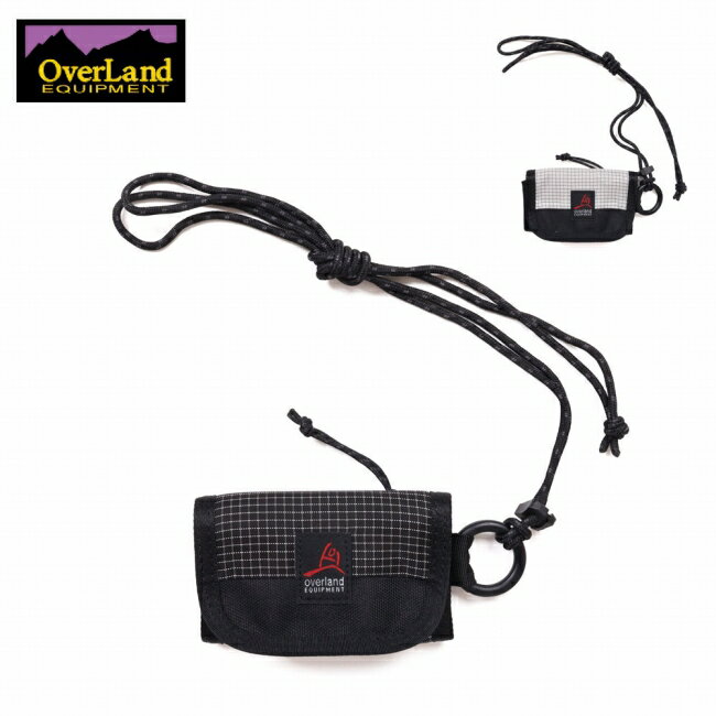 樂天商城 - 【9日20時〜16日1時59分限定クーポン配布中】●OverLand EQUIPMENT オーバーランドイクイップメント NECK WALLET ネックウォレット OL-254007 【 財布 コンパクト 軽量 フェス アウトドア キャンプ 】【メール便・代引不可】