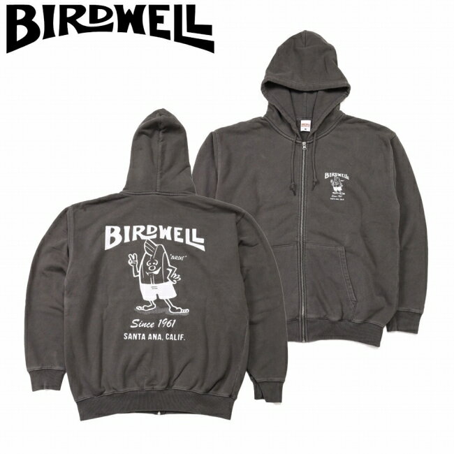 樂天商城 - 【9日20時〜16日1時59分限定クーポン配布中】●BIRDWELL バードウェル 61 PGM ZIP HOODIE 61PGMジップフーディー BW-PGZIPHD-125-JP 【 トップス 長袖 パーカー フルジップ 綿 コットン アウトドア 】