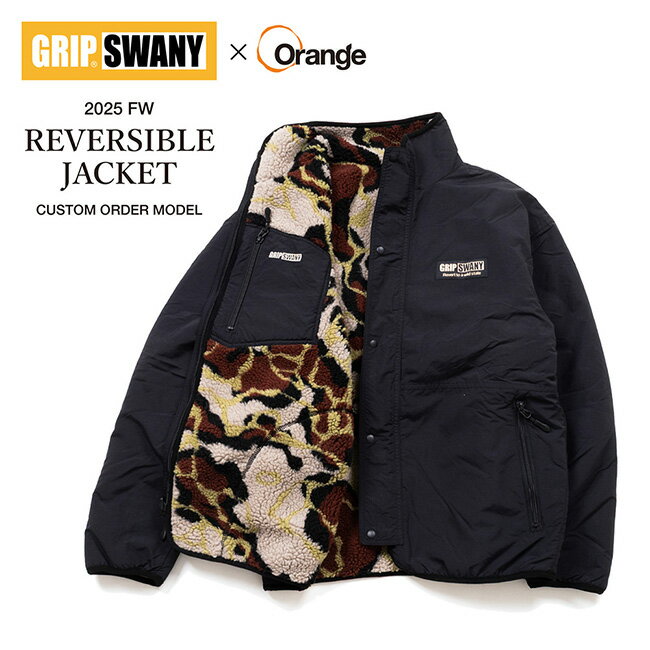 楽天市場】grip swany グリップスワニー reversible fleece jkt