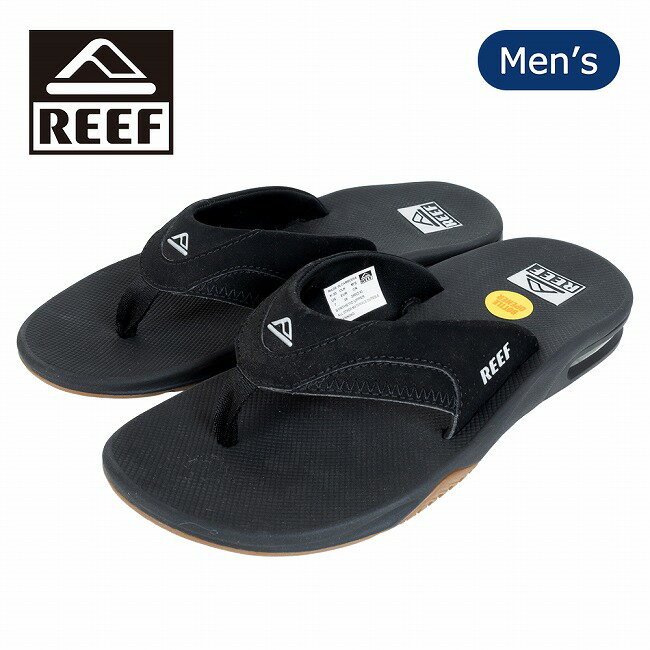 樂天商城 - 【9日20時〜16日1時59分限定クーポン配布中】●REEF リーフ FANNING ファニング BK/SL RF002026BLS 【 メンズ ビーサン ビーチサンダル トング 海 川 アウトドア キャンプ 】