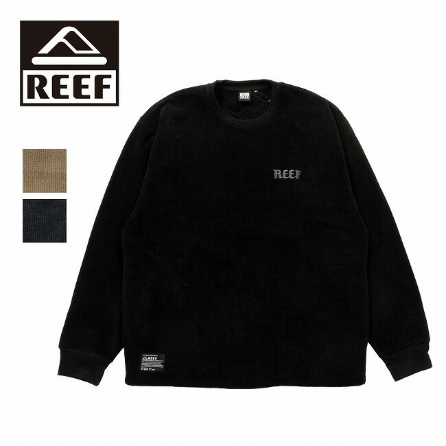 樂天商城 - 【9日20時〜16日1時59分限定クーポン配布中】●REEF リーフ KNIT FLEECE CREW ニットフリースクルー RFKNM2520 【 トップス 長袖 ドローコード タウンユース アウトドア 】