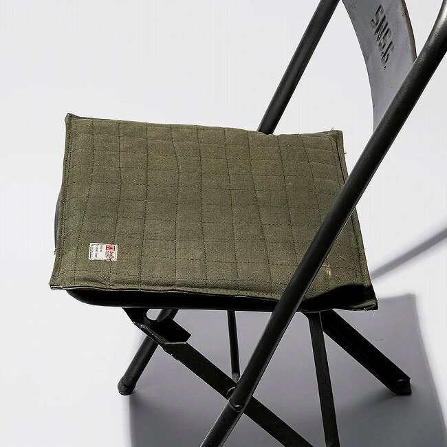 【4日20時〜11日1時59分限定クーポン配布中!】●PUEBCO プエブコ VINTAGE TENT FABRIC SEAT CUSHION ビンテージテントファブリックシートクッション 109855 【 雑貨 小物 椅子 チェア カバー キャンプ アウトドア 】 [3]