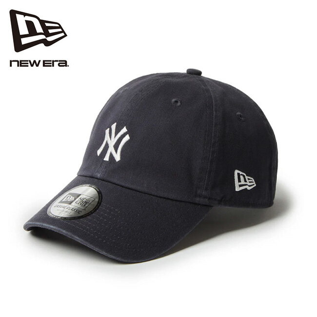 樂天商城 - 【9日20時〜16日1時59分限定クーポン配布中】●NEWERA ニューエラ カジュアルクラシック MLB Under Visor Logo アンダーバイザーロゴ ニューヨーク・ヤンキース ネイビー 14667724 【 帽子 キャップ イージースナップ 軽量 刺繍 アウトドア 】