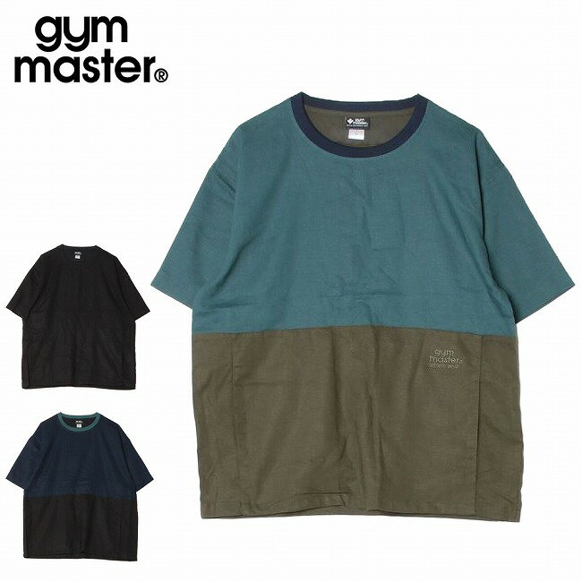 樂天商城 - 【9日20時〜16日1時59分限定クーポン配布中】●gym master ジムマスター 麻レーヨンTee G721740 【 トップス 半袖 Tシャツ クルーネック アウトドア 】【メール便・代引不可】