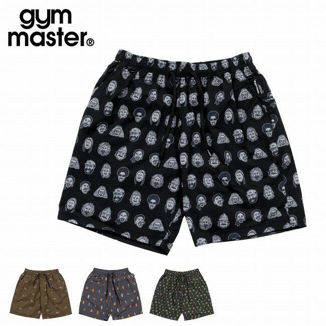 樂天商城 - 【9日20時〜16日1時59分限定クーポン配布中】●gym master ジムマスター UL-GRIDハッピーペイントショーツ G733736 【 ボトムス ショートパンツ 短パン 軽量 速乾 アウトドア 】