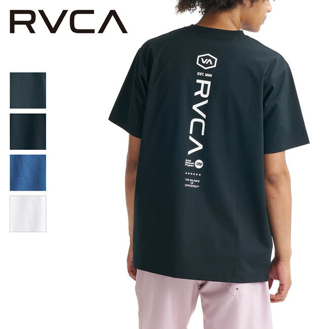 【3月14・15日限定クーポン配布中】●RVCA ルーカ RVCA Straight Way ルーカストレートウェイ BG041857 【 トップス 半袖 サーフTシャツ クルーネック ラッシュガード 吸水 速乾 UVカット 耐塩素 ビーチ プール トレーニング アウトドア 】【メール便・代引不可】