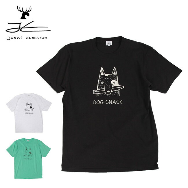 ●JONAS CLAESSON ジョナスクレアッソン Dog Snack Tee ドッグスナックティー JC-2026SS-5 