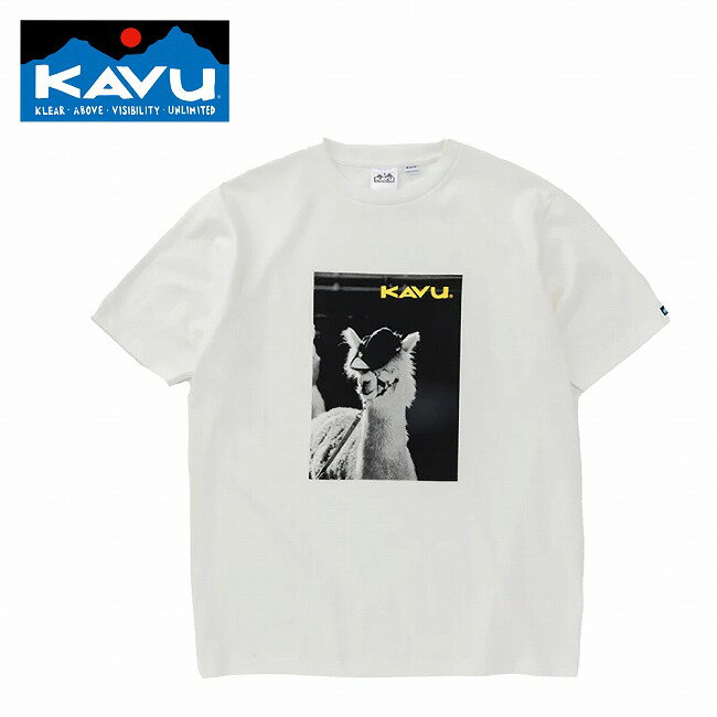 樂天商城 - 【9日20時〜16日1時59分限定クーポン配布中】●KAVU カブー PhotoTee Strap Cap フォトTシャツストラップキャップ 19822433 【 トップス 半袖 コットン 綿 アウトドア 】【メール便・代引不可】