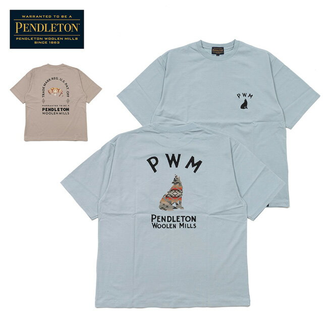 樂天商城 - 【9日20時〜16日1時59分限定クーポン配布中】●PENDLETON ペンドルトン Back Print Tee バックプリントティー 6275-4009 【 トップス 半袖 Tシャツ アウトドア 】【メール便・代引不可】