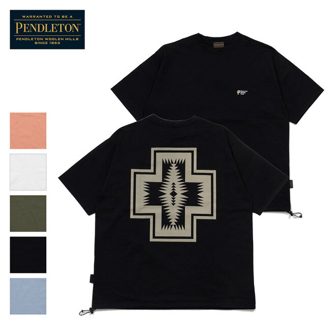 樂天商城 - ●PENDLETON ペンドルトン Back Print Tee バックプリントティー 6275-4010 【 トップス 半袖 Tシャツ ポリエステル 吸汗 速乾 軽量 アウトドア 】【メール便・代引不可】