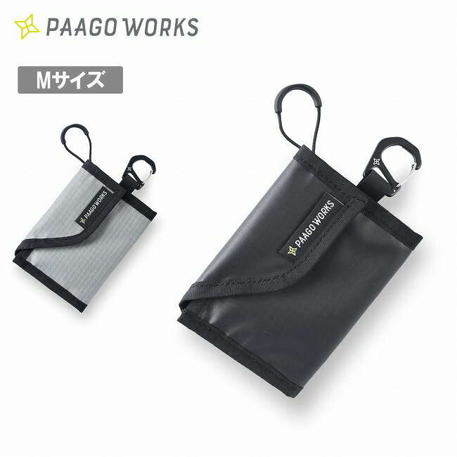 樂天商城 - 【9日20時〜16日1時59分限定クーポン配布中】●PaaGo WORKS パーゴワークス TRAIL BANK M トレイルバンクM UW601 【 財布 ウォレット コンパクト 軽量 アウトドア フェス 】【メール便・代引不可】