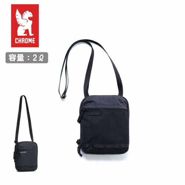 樂天商城 - 【9日20時〜16日1時59分限定クーポン配布中】●CHROME クローム Pac Pouch 2L パックポーチ2L BJ010BCVL/BJ010MABK 【 カバン ショルダーバッグ 肩掛け アコーディオン式 スマートフォン収納 アウトドア 】【メール便・代引不可】