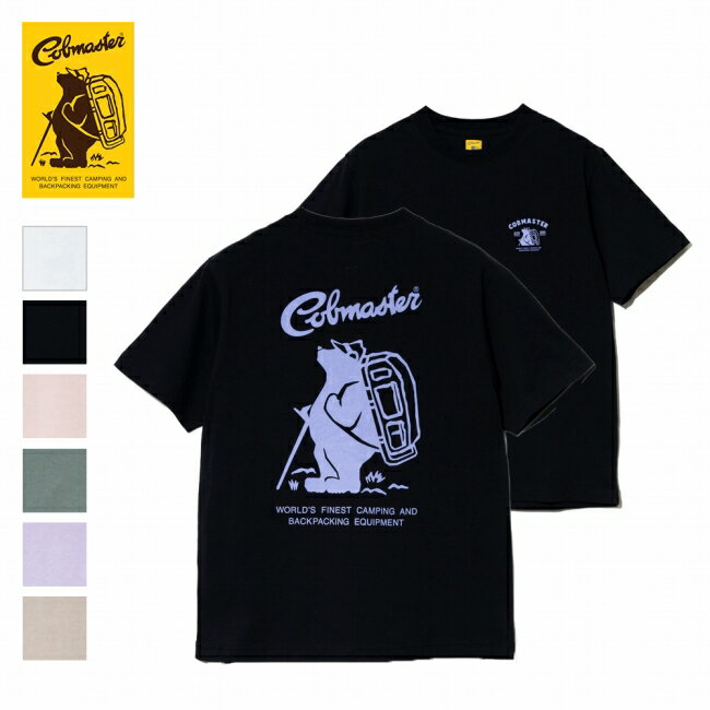 樂天商城 - ●COBMASTER コブマスター 吸水速乾/抗菌防臭天竺 ベーシックTEE(スタンダードロゴ) 456101 【 Tシャツ 半袖 トップス 綿 コットン アウトドア レジャー 】【メール便・代引不可】