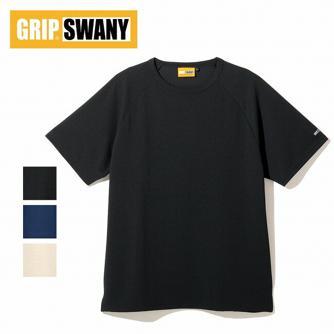 樂天商城 - 【9日20時〜16日1時59分限定クーポン配布中】●GRIP SWANY グリップスワニー VERSATILE PIQUE TEE バーサタイルピケティー GSMCT-126 【 トップス Tシャツ 半袖 UVカット 吸水 速乾 キャンプ アウトドア 】【メール便・代引不可】