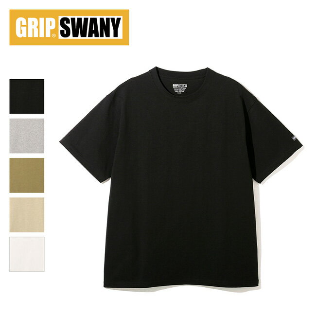 樂天商城 - 【9日20時〜16日1時59分限定クーポン配布中】●GRIP SWANY グリップスワニー LABEL TEE レーベルティー GSMCT-114 【 Tシャツ トップス 半袖 コットン 綿 キャンプ アウトドア 】【メール便・代引不可】