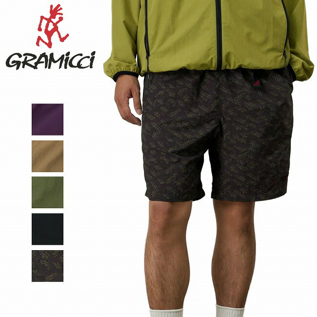 ●Gramicci グラミチ Nylon Packable G-Short ナイロンパッカブルGショーツ G6SM-P082 【 ボトムス ショートパンツ 短パン パッカブル 撥水 海 プール キャンプ アウトドア 】