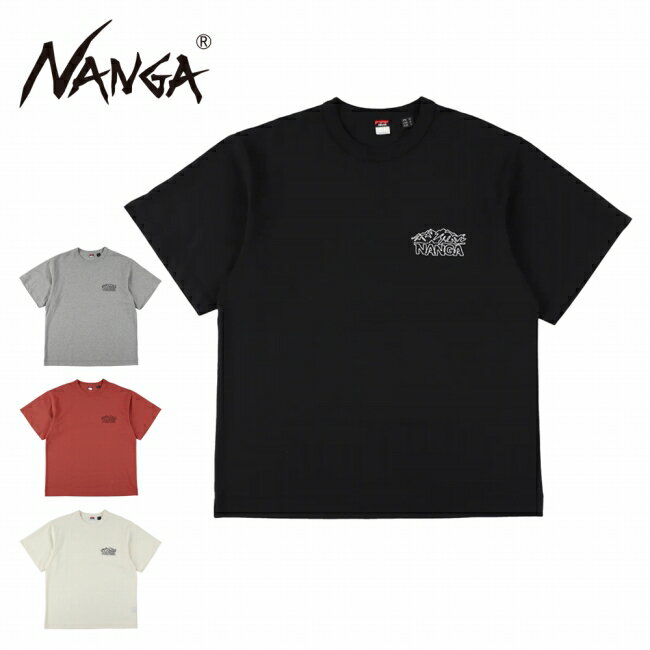 樂天商城 - 【9日20時〜16日1時59分限定クーポン配布中】●NANGA ナンガ ECO HYBRID LINE DRAWING TEE エコハイブリッドラインドローインTシャツ N2610-1M038Z 【 トップス 半袖 刺繍 タウンユース アウトドア 】【メール便・代引不可】