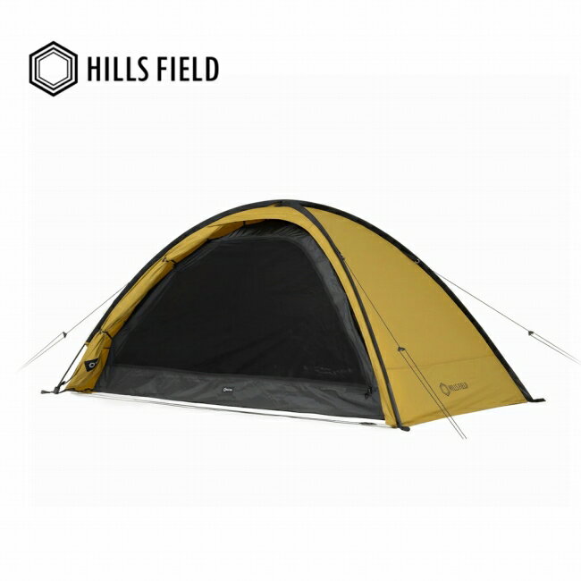 Dome Shape （Mountains） - 【23日20時〜27日1時59分限定クーポン配布中】●HILLS FIELD ヒルズフィールド ソロテント X ONE -クロスワン- 【 テント 1人用 軽量 ソロ ソロキャン コンパクト キャンプ アウトドア 】