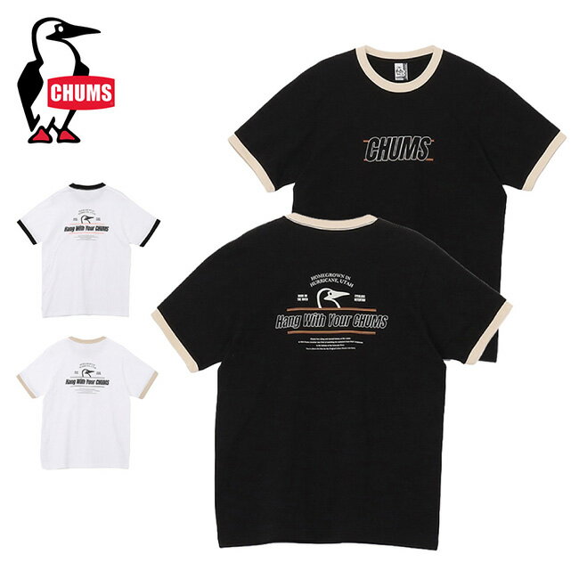 樂天商城 - 【9日20時〜16日1時59分限定クーポン配布中】●CHUMS チャムス Kearns Ringer HWYC T-Shirt カーンズリンガーHWYC Tシャツ CH01-2710 【 トップス 半袖 綿 コットン アウトドア 】【メール便・代引不可】