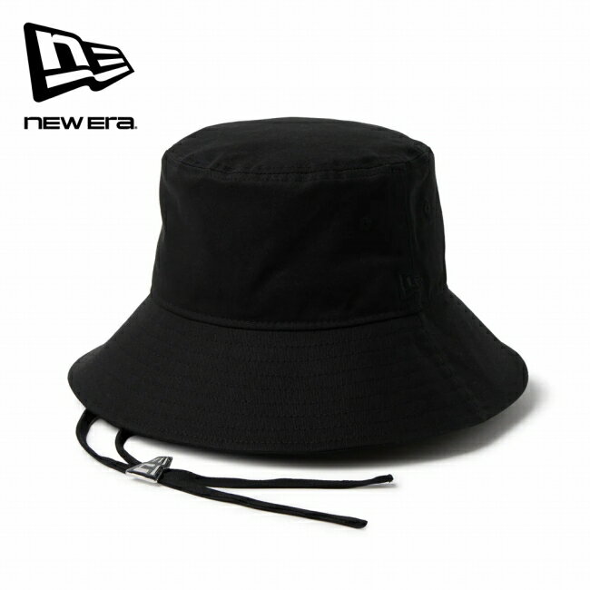 樂天商城 - 【9日20時〜16日1時59分限定クーポン配布中】●NEWERA ニューエラ バケット03 Jewelry コードストラップ ブラック 14744748 【 帽子 ハット バケハ アウトドア キャンプ ユニセックス 】【メール便・代引不可】