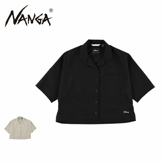 樂天商城 - 【9日20時〜16日1時59分限定クーポン配布中】●NANGA ナンガ DotAir COMFY S/S SHIRT W ドットエアコンフィーショートスリーブシャツ(ウィメンズ) N2611-1J022B 【 トップス 半袖 通気性 吸汗 速乾 軽量 イージーケア レディース ウィメンズ タウンユース アウトドア 】